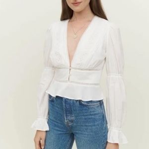Reformation meadowlark top
